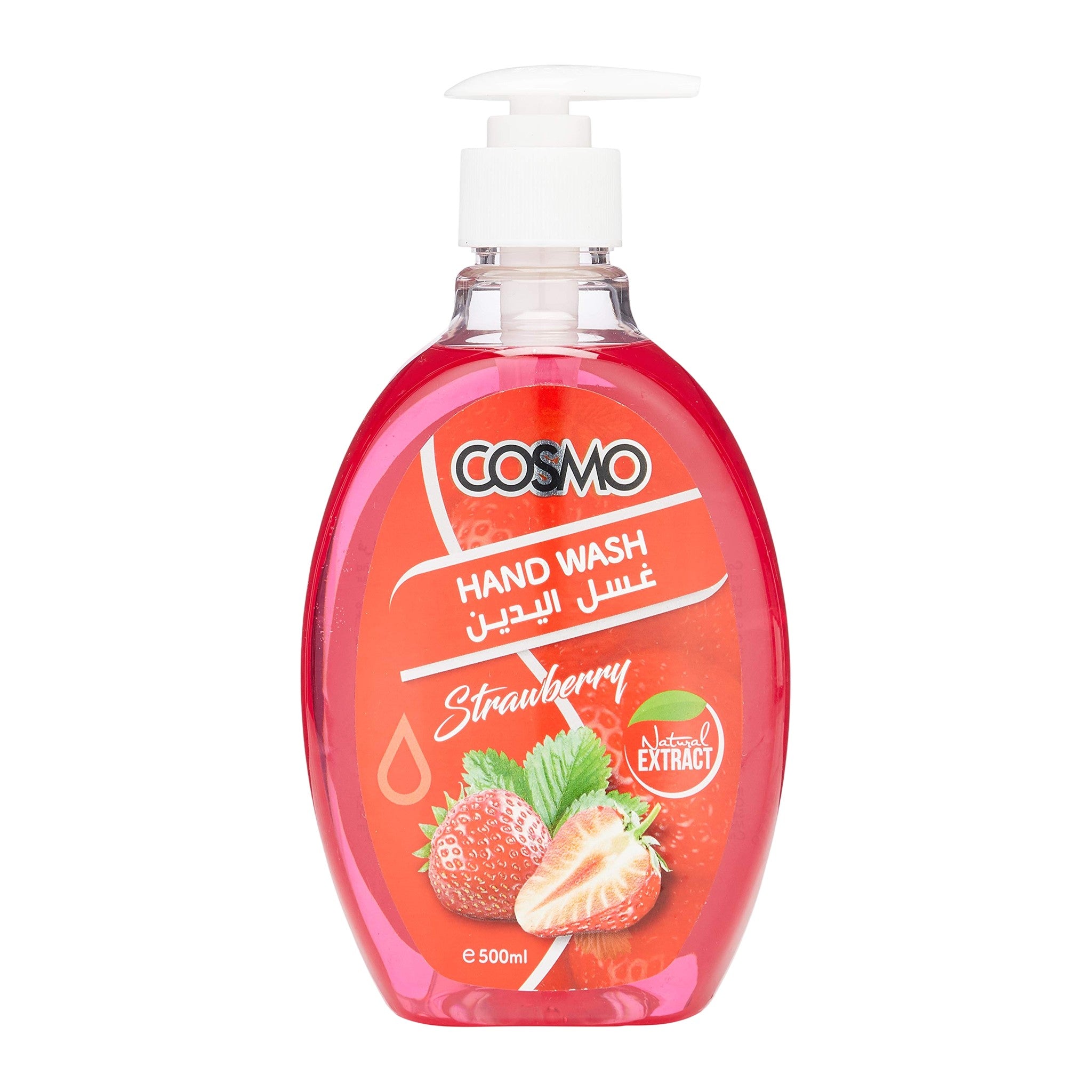Cosmo Hand Wash Strawberry 500 ml