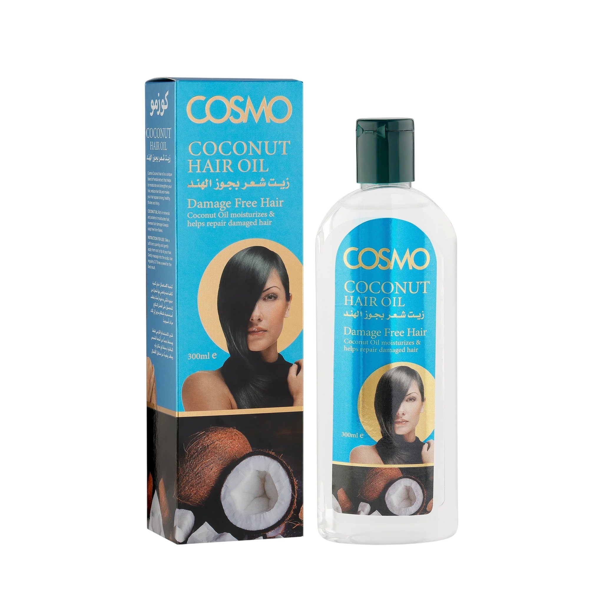 Cosmo Hair Oil Coconut Nourishing Formula 300 ml