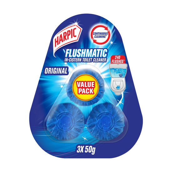 Harpic In-The-Bowl Toilet Cleaner Rim Block Original 50 gm