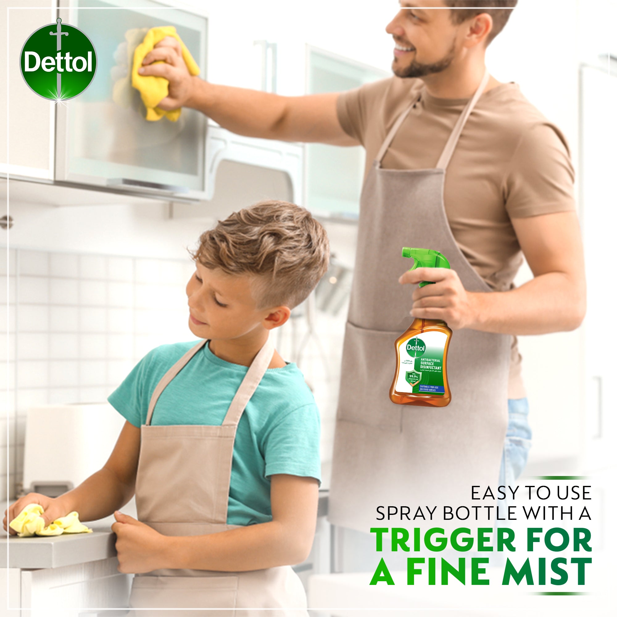 Dettol Antiseptic Anti-Bacterial Disinfectant Liquid spray 500 ml