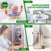 Dettol Power All Purpose Cleaner Spray Bottle Lemon Scent 500 ml