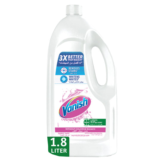 Vanish Crystal White Liquid Stain Remover 1.8 l