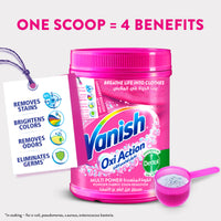 Vanish Oxi Action Stain Remover Powder White Clothes 450 g