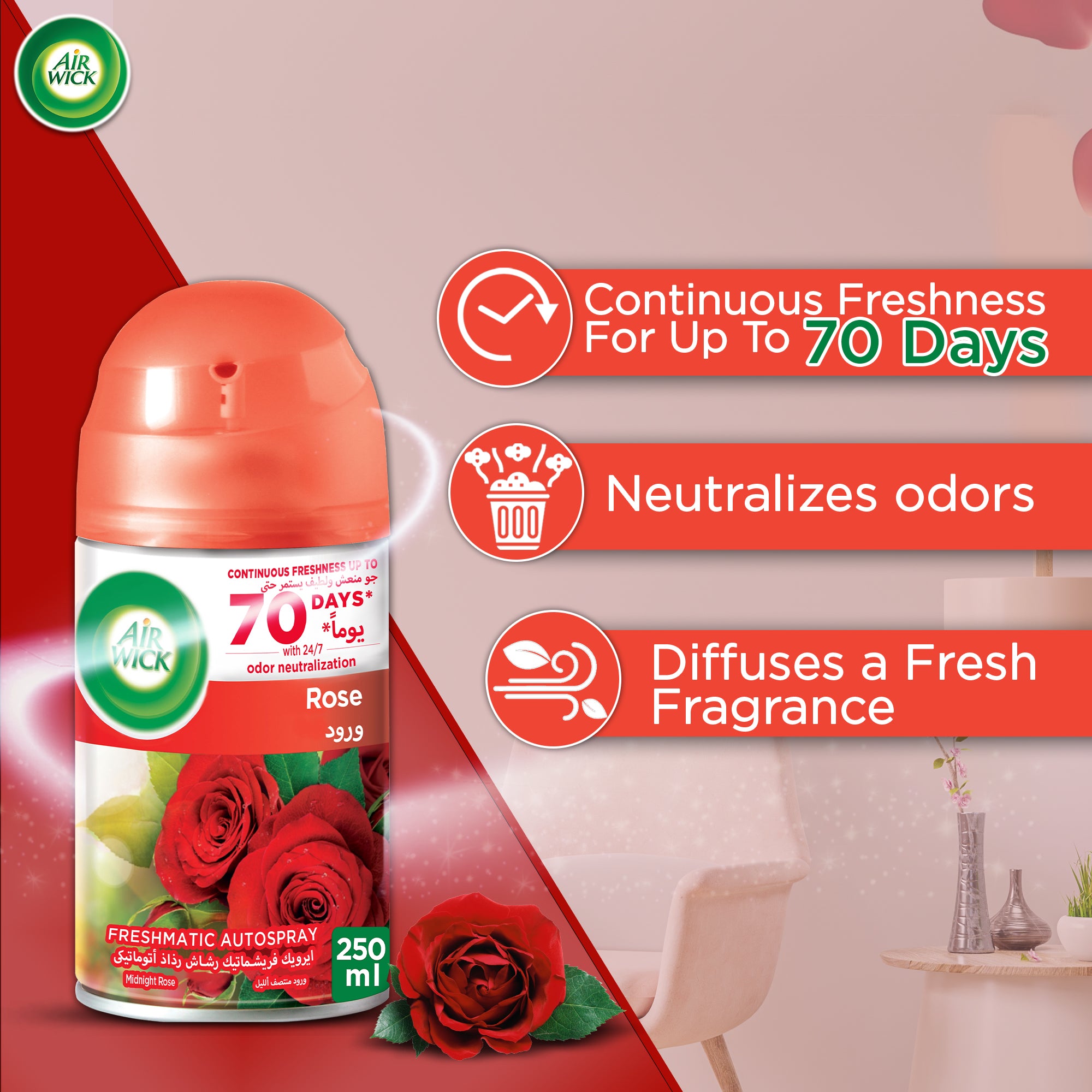 AW  RFL ROSE 250ML 2PK
