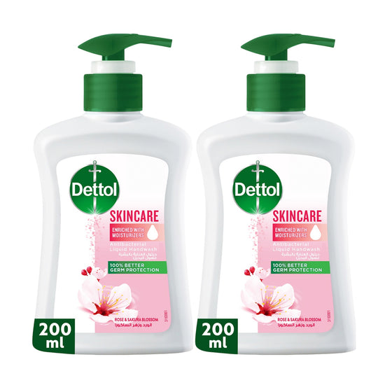 Dettol Skincare Hand Wash 200 ml 2 Pcs