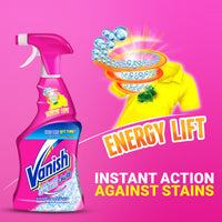 Vanish Oxi Action Stain Remover Pre-Wash Trigger Spray 500 ml