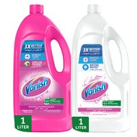 Liquid Fabric Stain Remover Colour & Whites  2x1L Packs