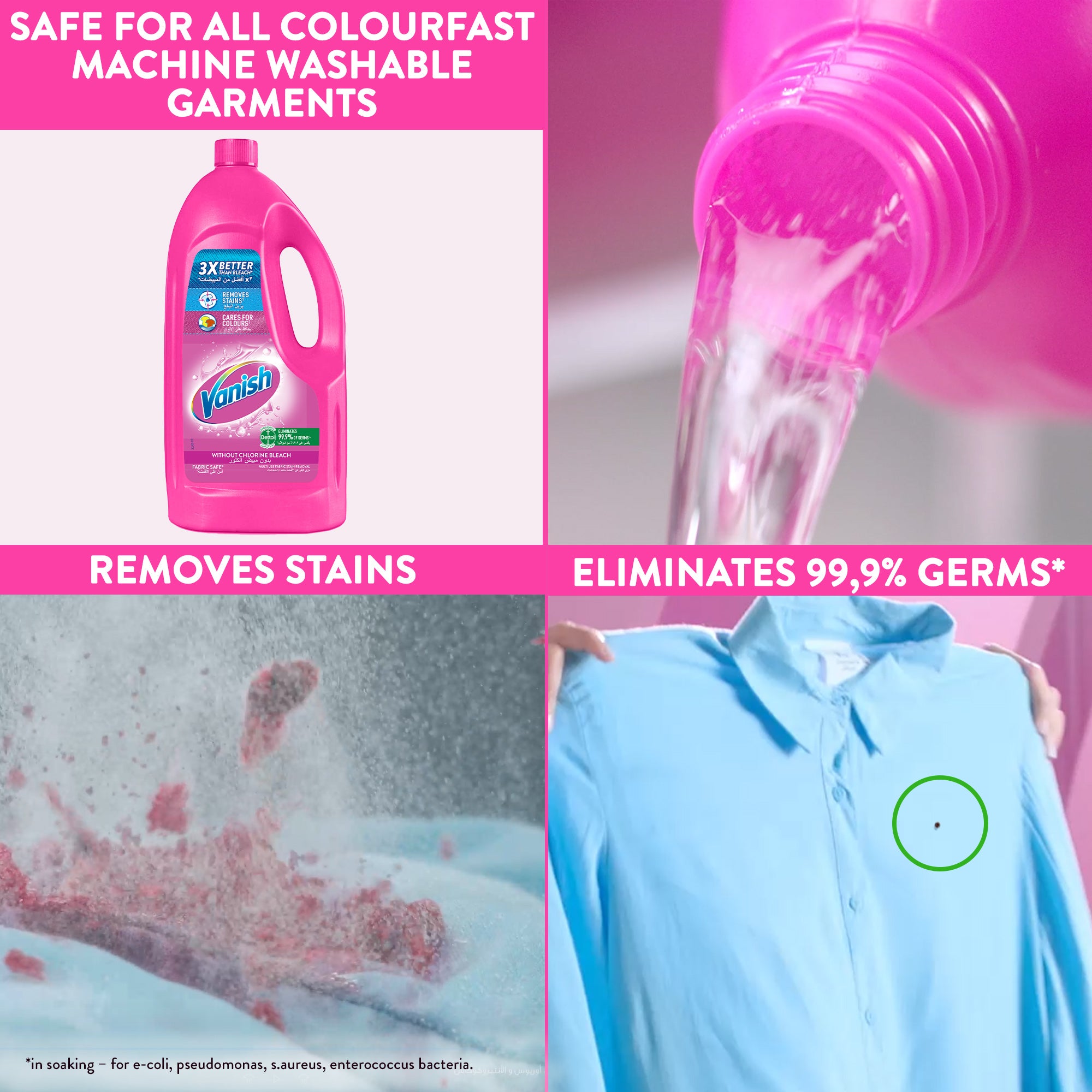 Vanish Pink Liquid 1L