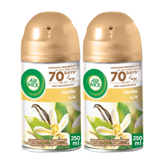 AIRWICK VANILLA RFL 3X250ML 2PK