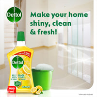 Dettol Power Floor Cleaner Lemon Scent 900 ml