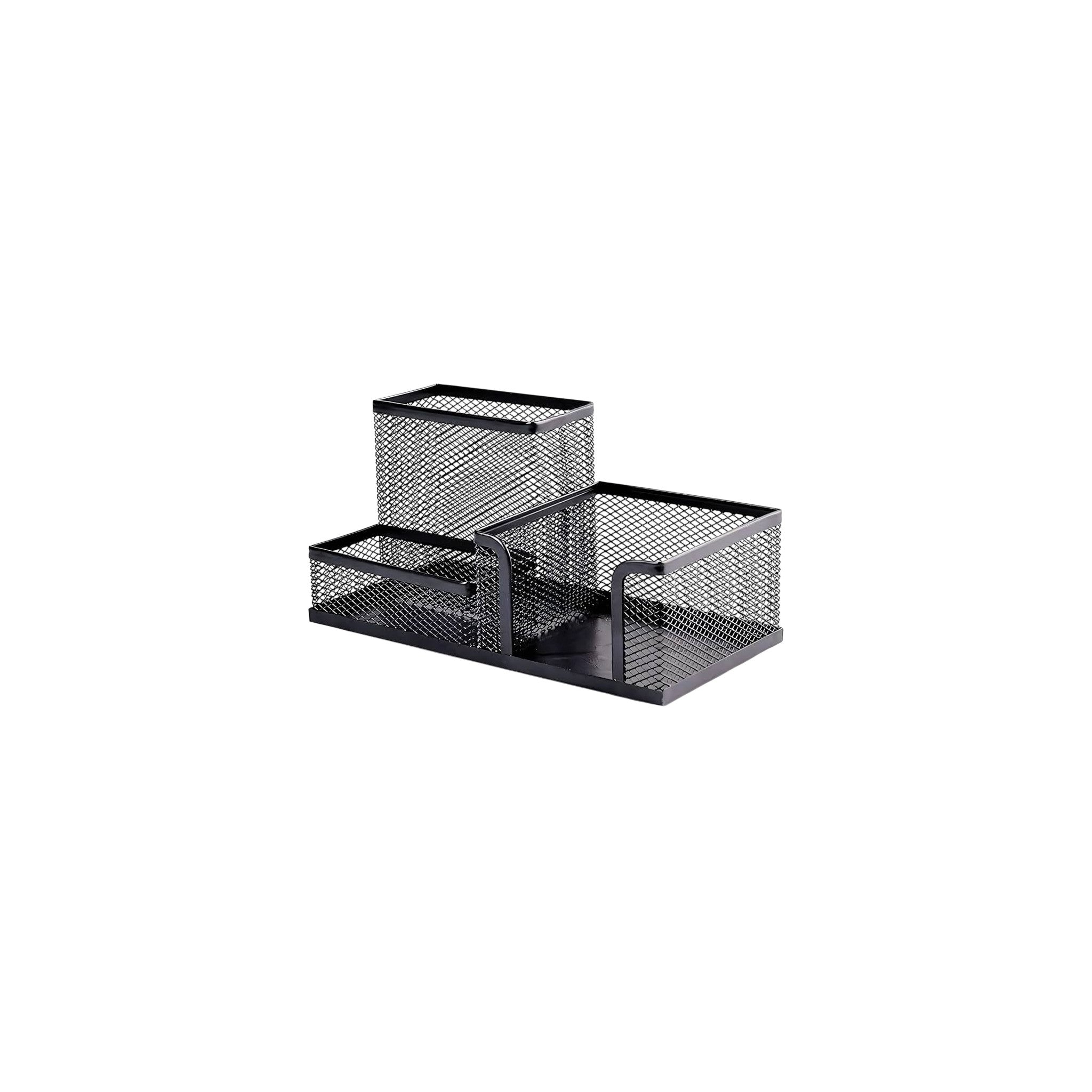 HK Pen & Pencil Holder Plastic Black 10*22*14 CM 3+
