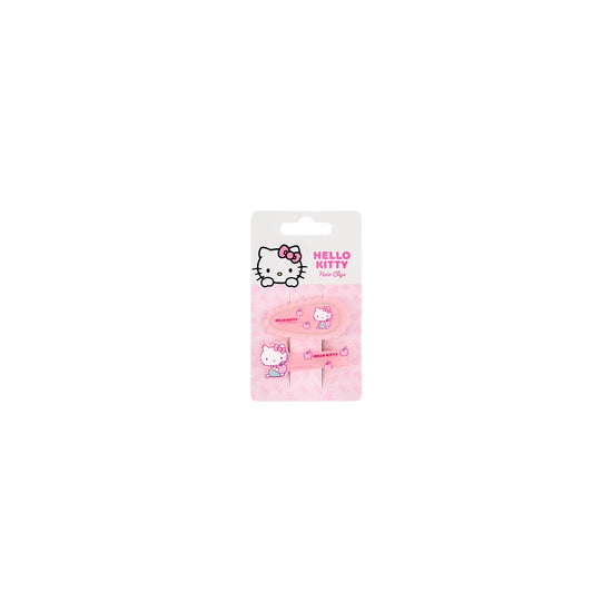 Sanrio Hello Kitty Acrylic Clip Pink 2 Pcs