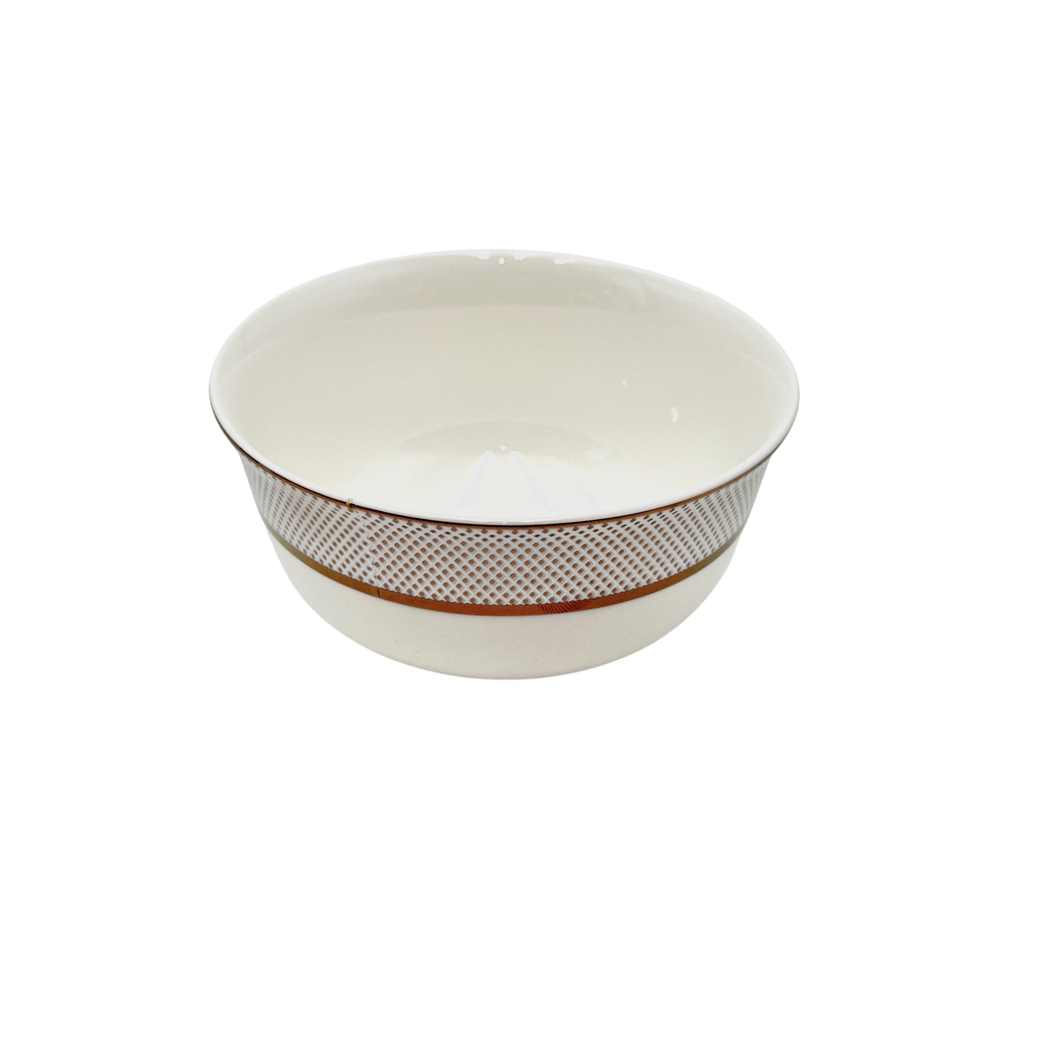 Shallow Grandeur Bowl White 11.5 x 6.5 cm