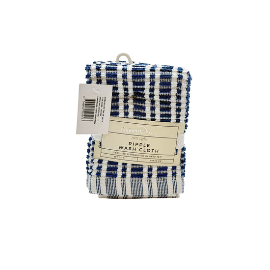 Everyday Jacquard Wash Cloth 30 x 30 cm Navy