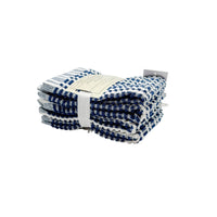 Everyday Jacquard Wash Cloth 100% Cotton Blue 30x30 CM 1 P