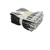 Everyday Jacquard Wash Cloth 100% Cotton Black 30x30 CM 1