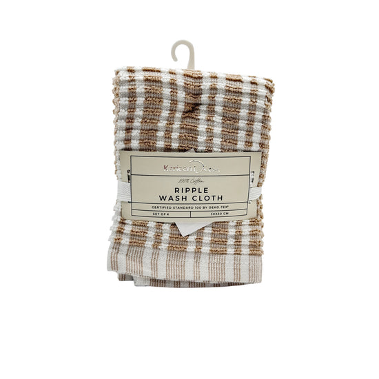Everyday Jacquard Wash Cloth 30 x 30 cm Beige