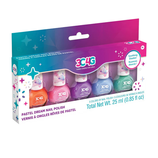 Pastel Dreams Nail Polish Set 5 pcs