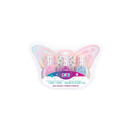 Butterfly Nail Polish Trio Set