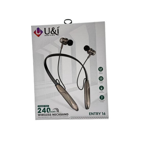 U&I Bluetooth Neckband Entry 16