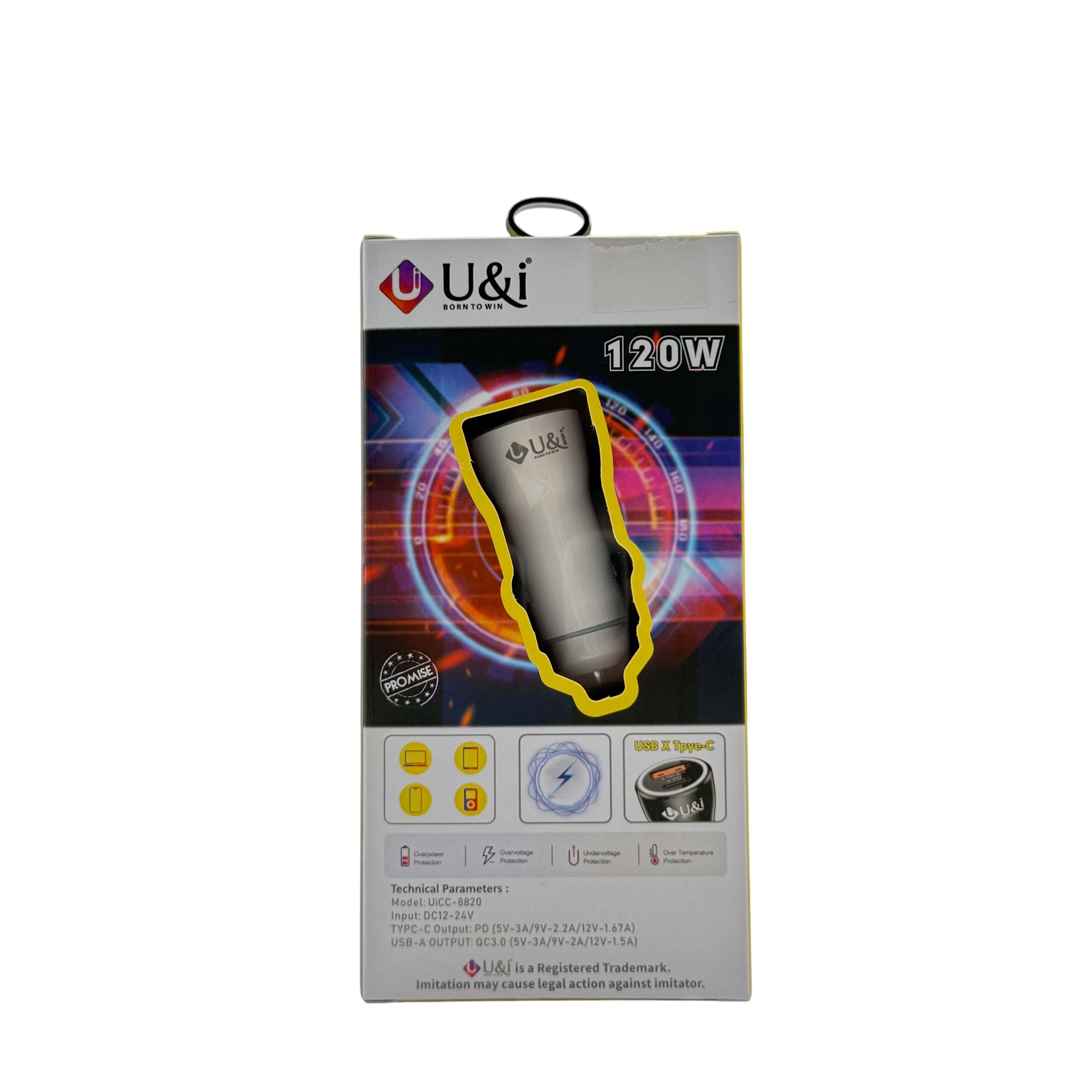 U&I 120W Charger Sprint Series