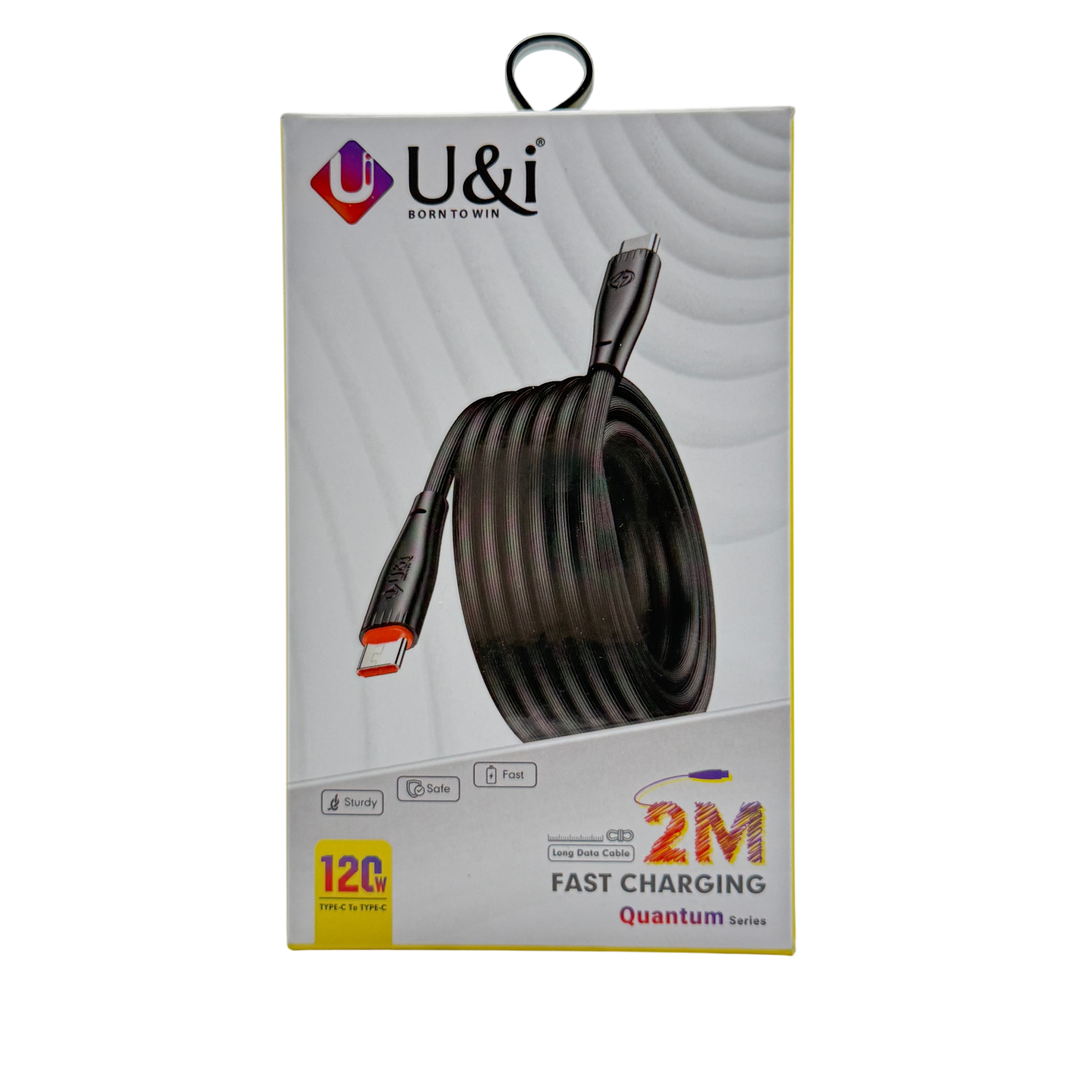 U&I 120W 2 Meter Cable Usb C To Usb C