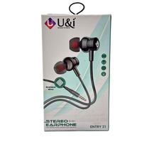 U&I Aux Earphone Entry 21 Earphones