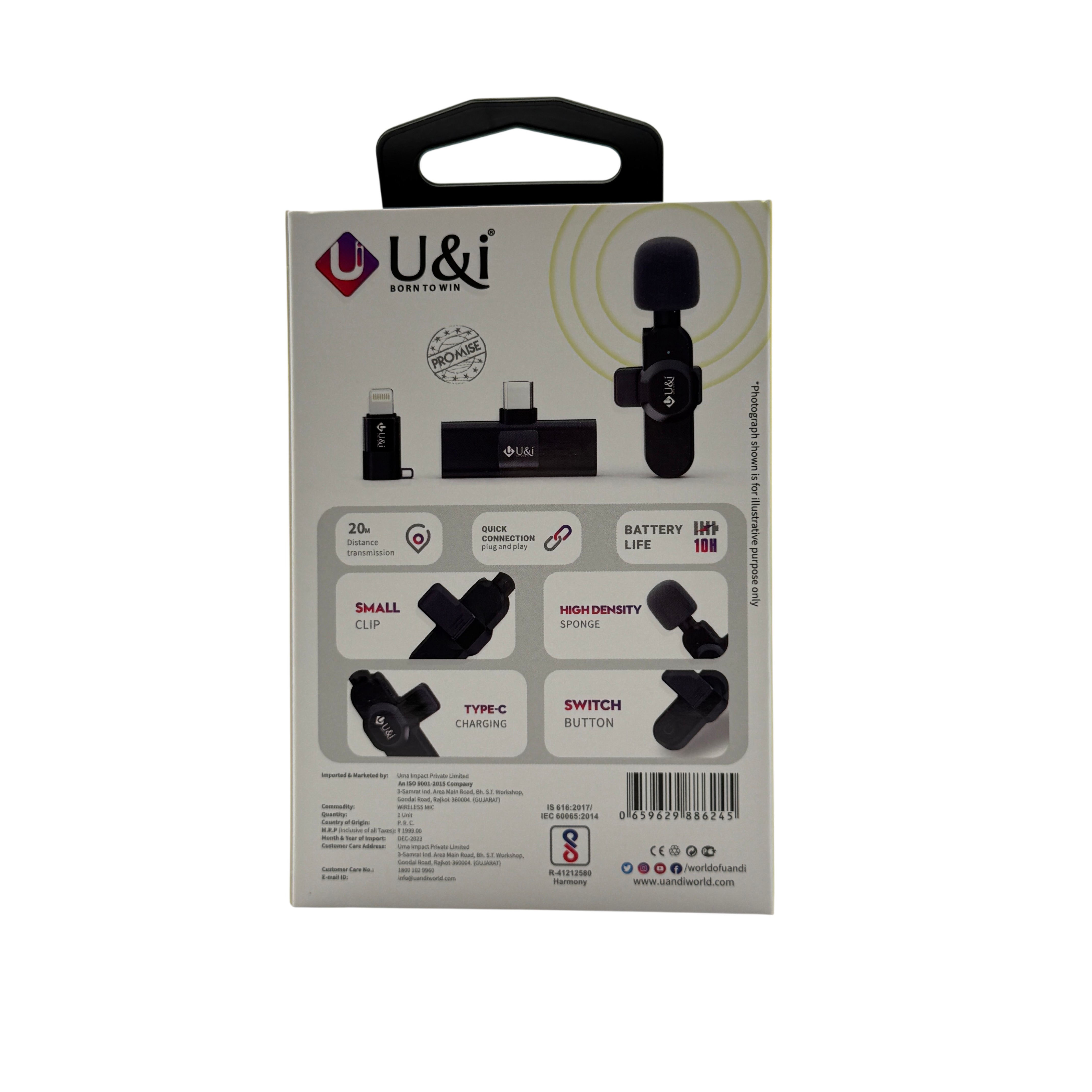 U&I Tws Earpods Festive 02 Earphones