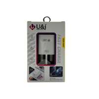 U&I 17W Single Usb Charger USB Cables