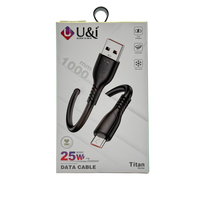 U&I 25W Data Cable Titan Series Micro
