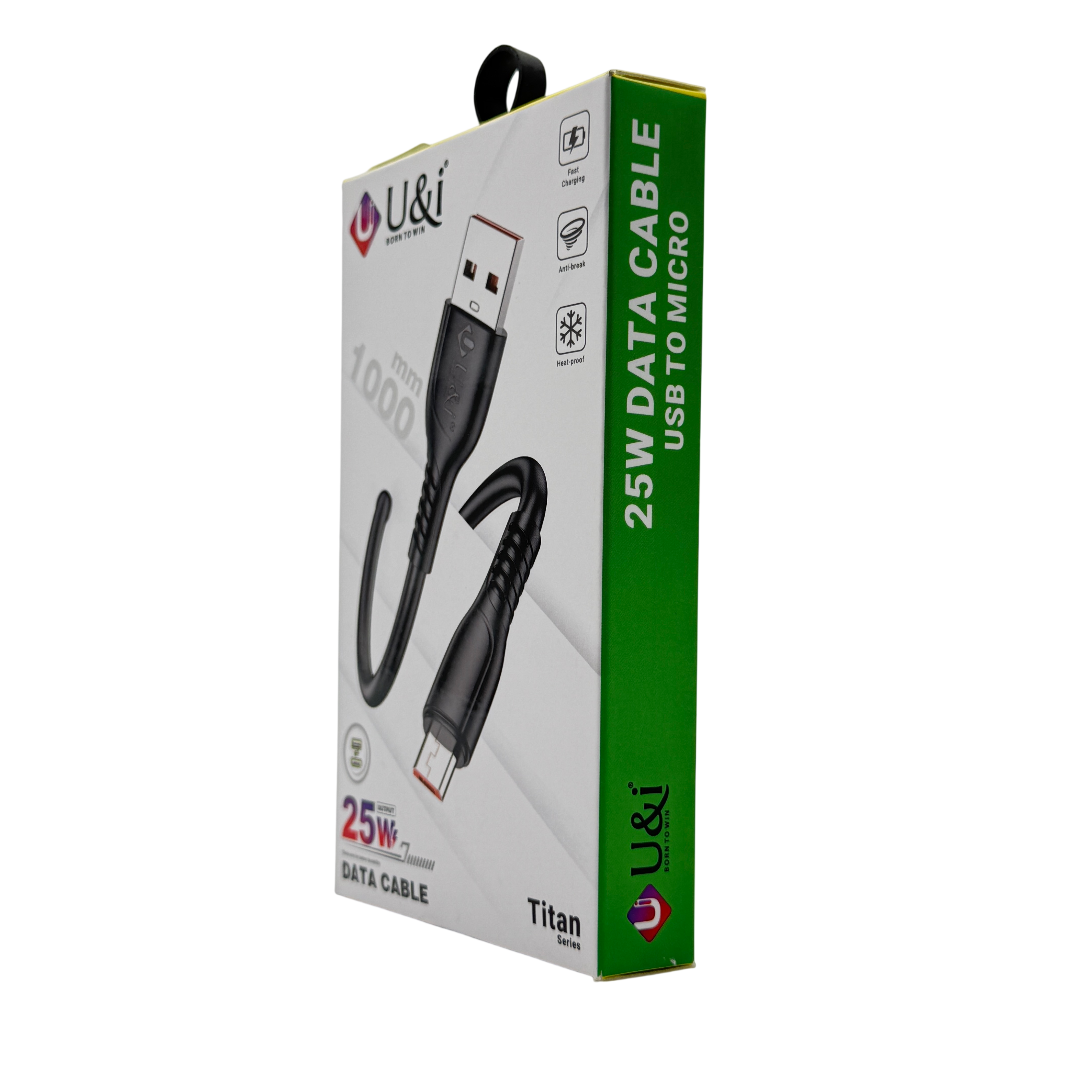 U&I 25W Data Cable Titan Series Micro
