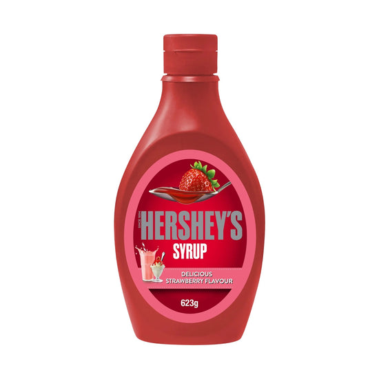 Hersheys Dessert Topping Strawberry Syrup 623 gm