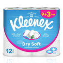 KLEENEX BATH TISSUES DRY SOFT 2PLY 12 ROLLS SPL PRICE