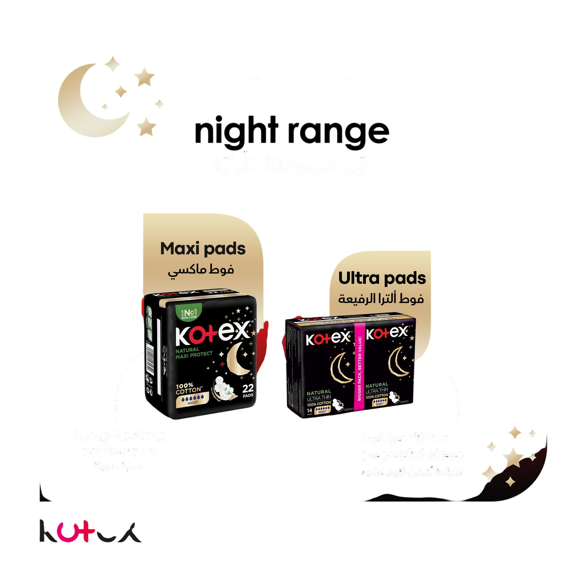 Kotex Night Maxi Thick 24