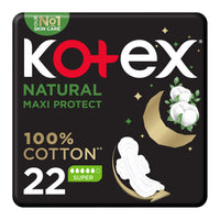 Kotex Natural Night Maxi Thick 22