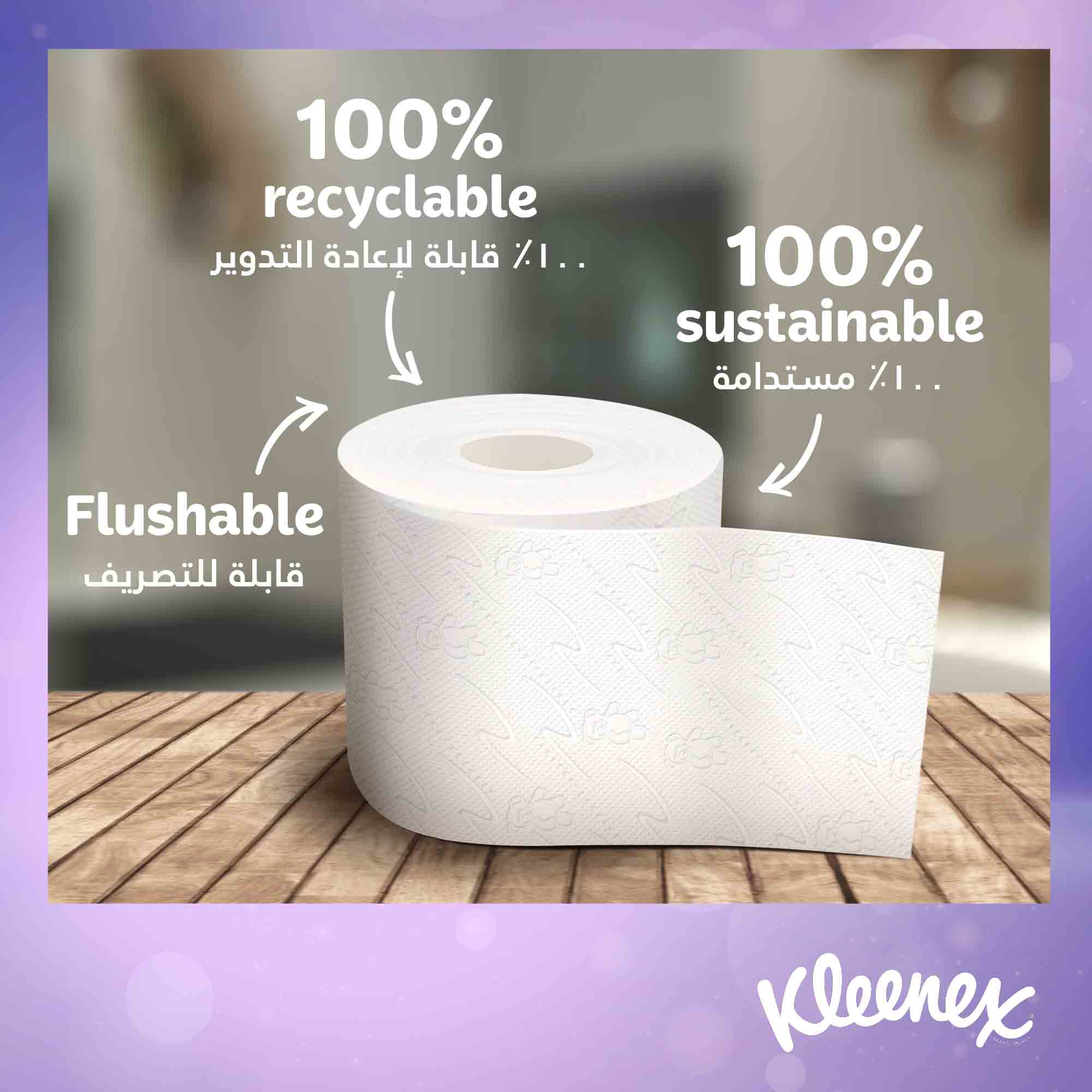 KLEENEX BATH TISSUES EXTRA DRY 3PLY 12 ROLLS SPL PRICE
