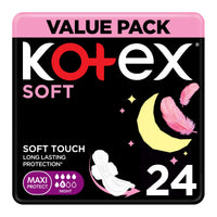 Kotex Soft Night Maxi Thick 24