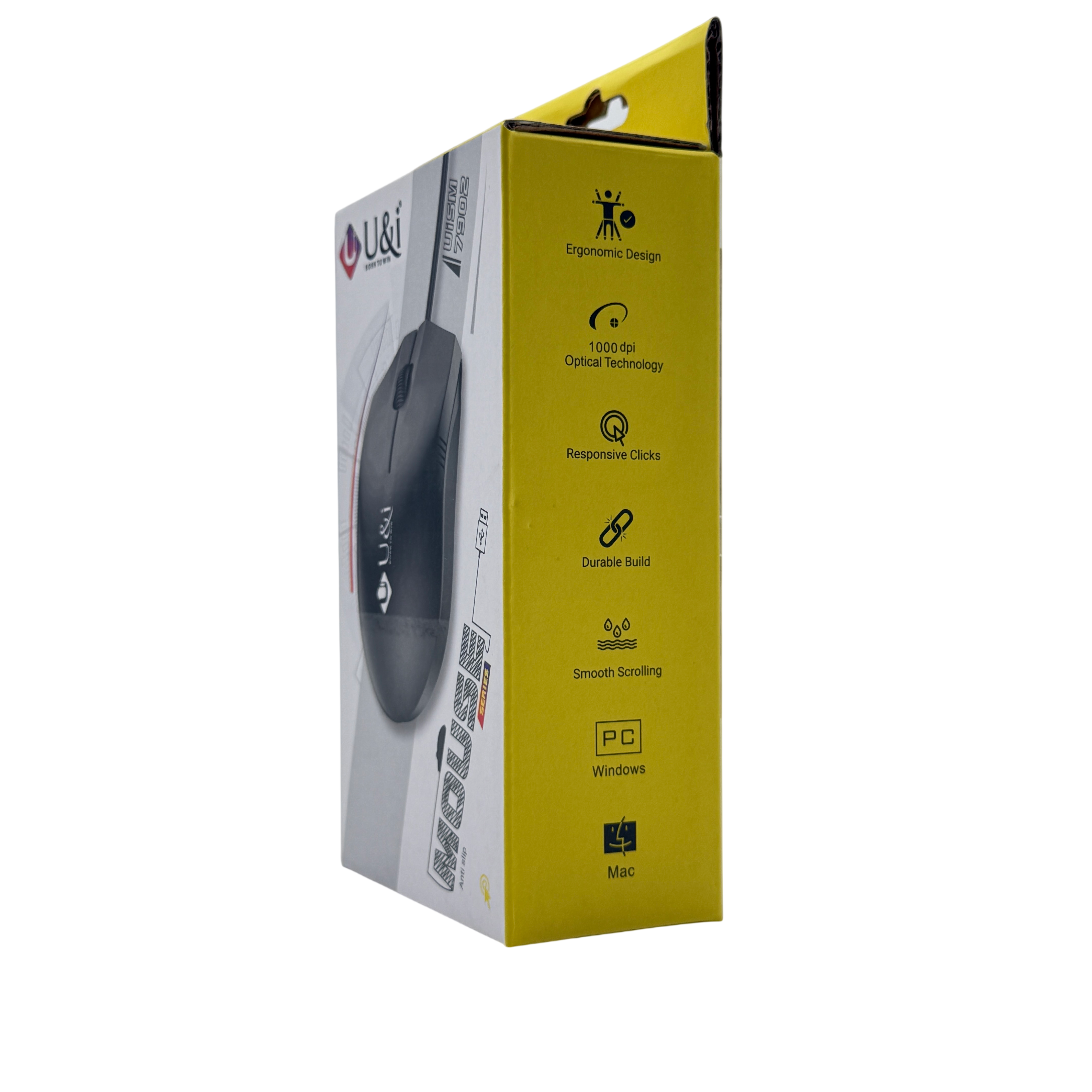 U&I Wired Mouse Mouse Series Laptop and Monitor Accessories