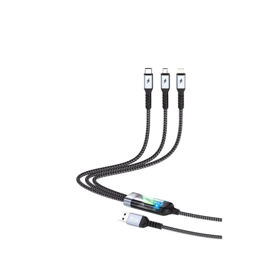 U and I 3 in 1 120W Data Cable Trans 100W