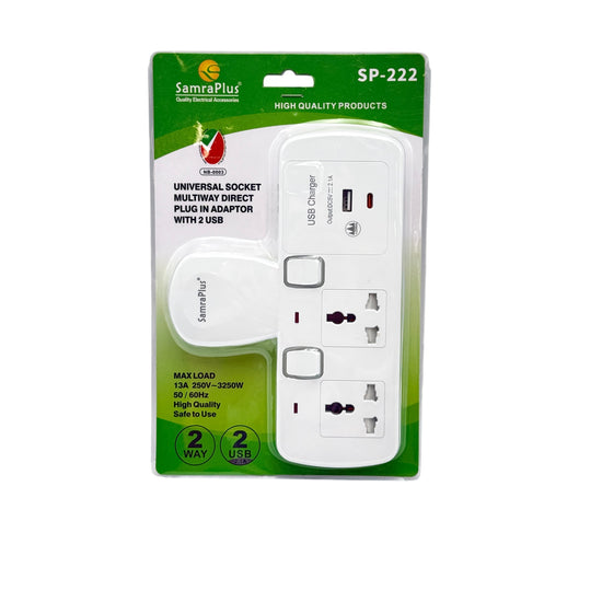 Samraplus Universal T Socket 1 Ush+ Type C Esma