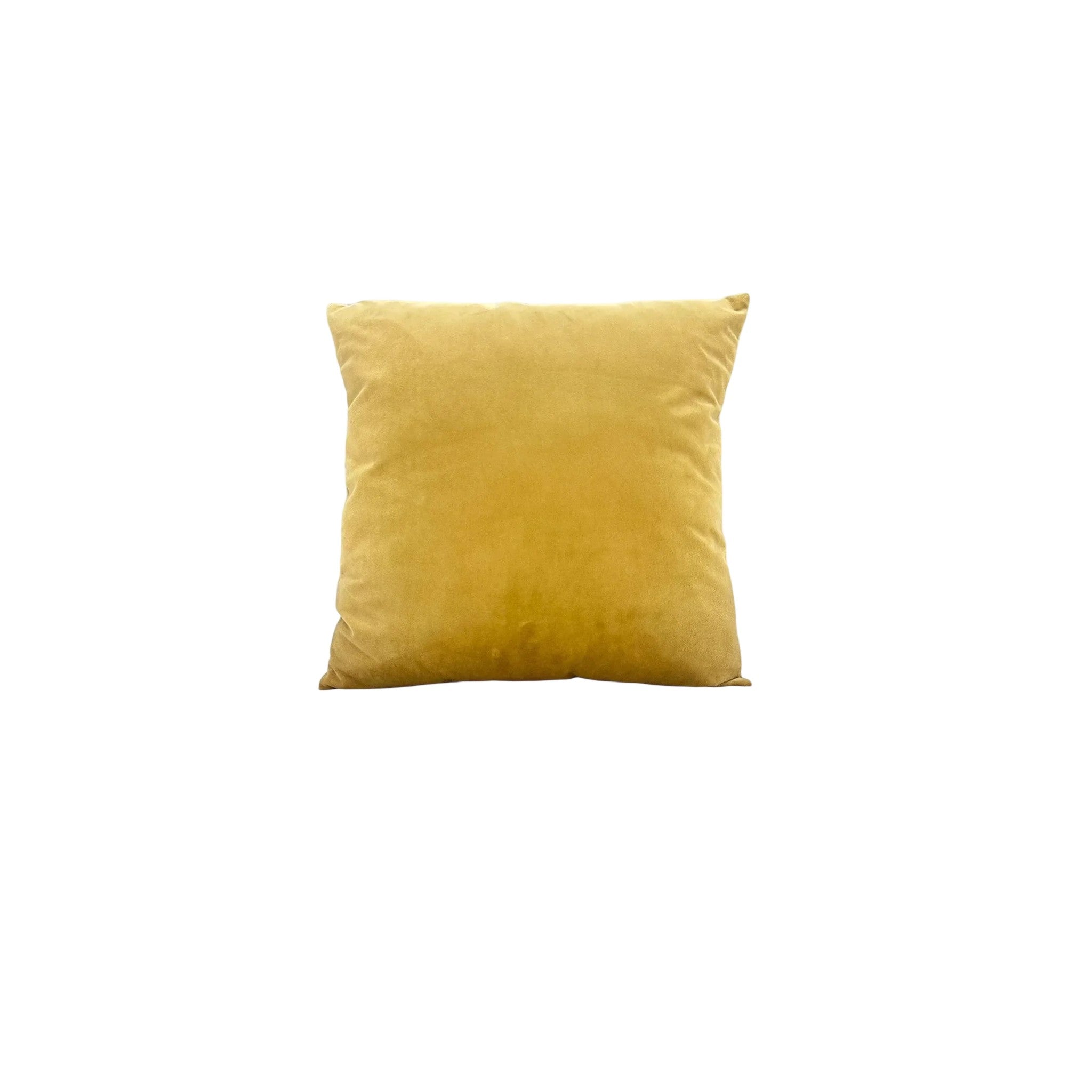 Dupion Velvet Cushion Cover 51% Cotton Gold 45x45 CM