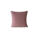 Dupion Velvet Cushion Cover 51% Cotton Mauve 45x45 CM