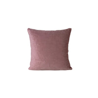Dupion Velvet Cushion Cover 51% Cotton Mauve 45x45 CM