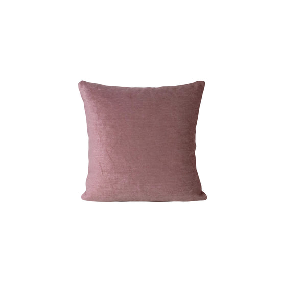 Dupion Velvet Cushion Cover 51% Cotton Mauve 45x45 cm