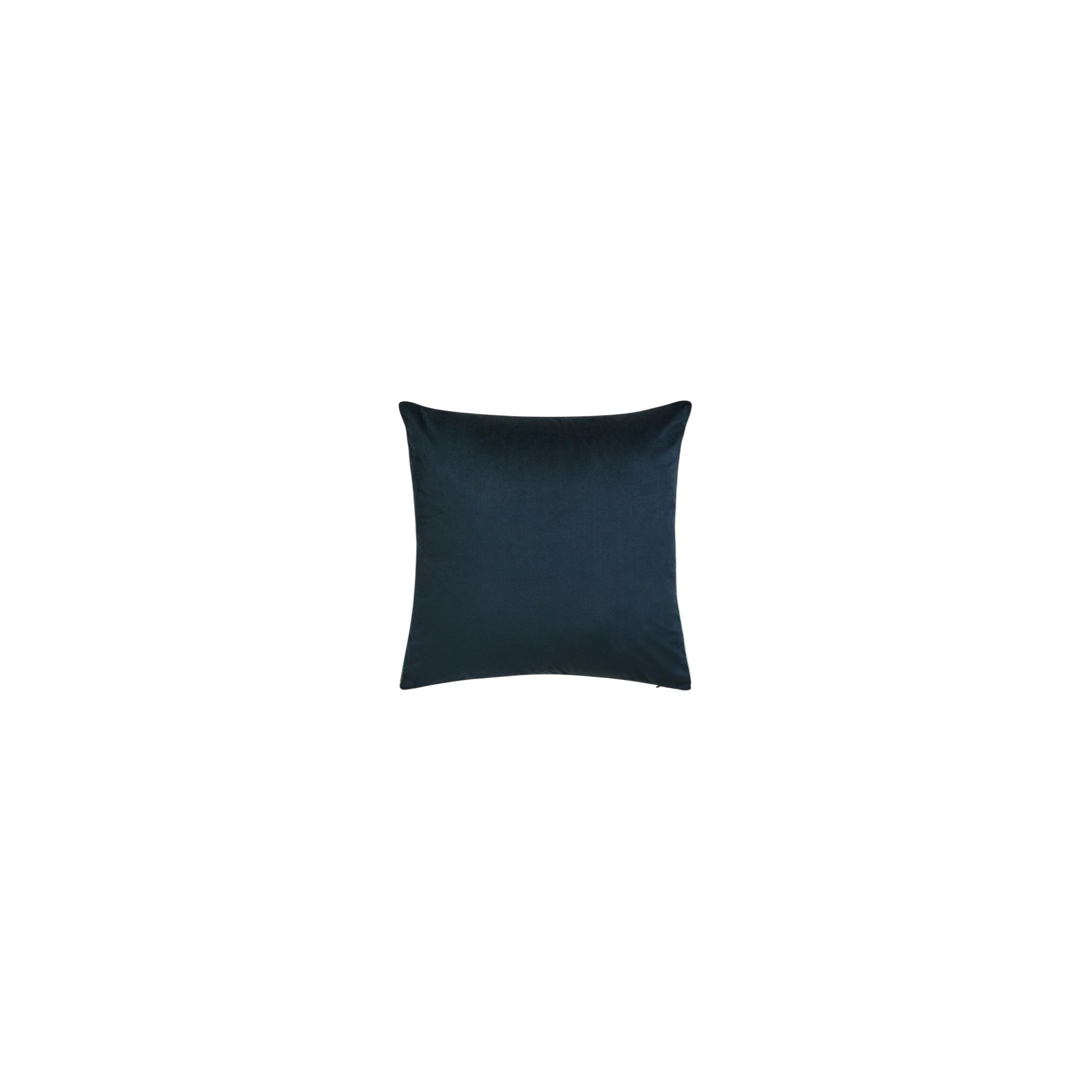 Dupion Velvet Cushion Cover 51% Cotton Blue 45x45 CM