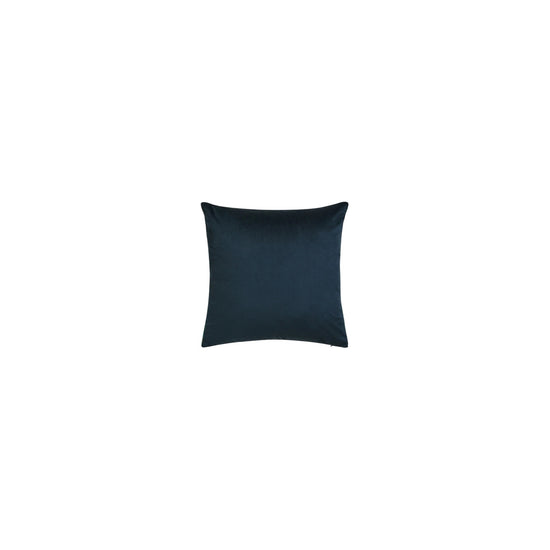 Dupion Velvet Cushion Cover 51% Cotton Blue 45x45 cm