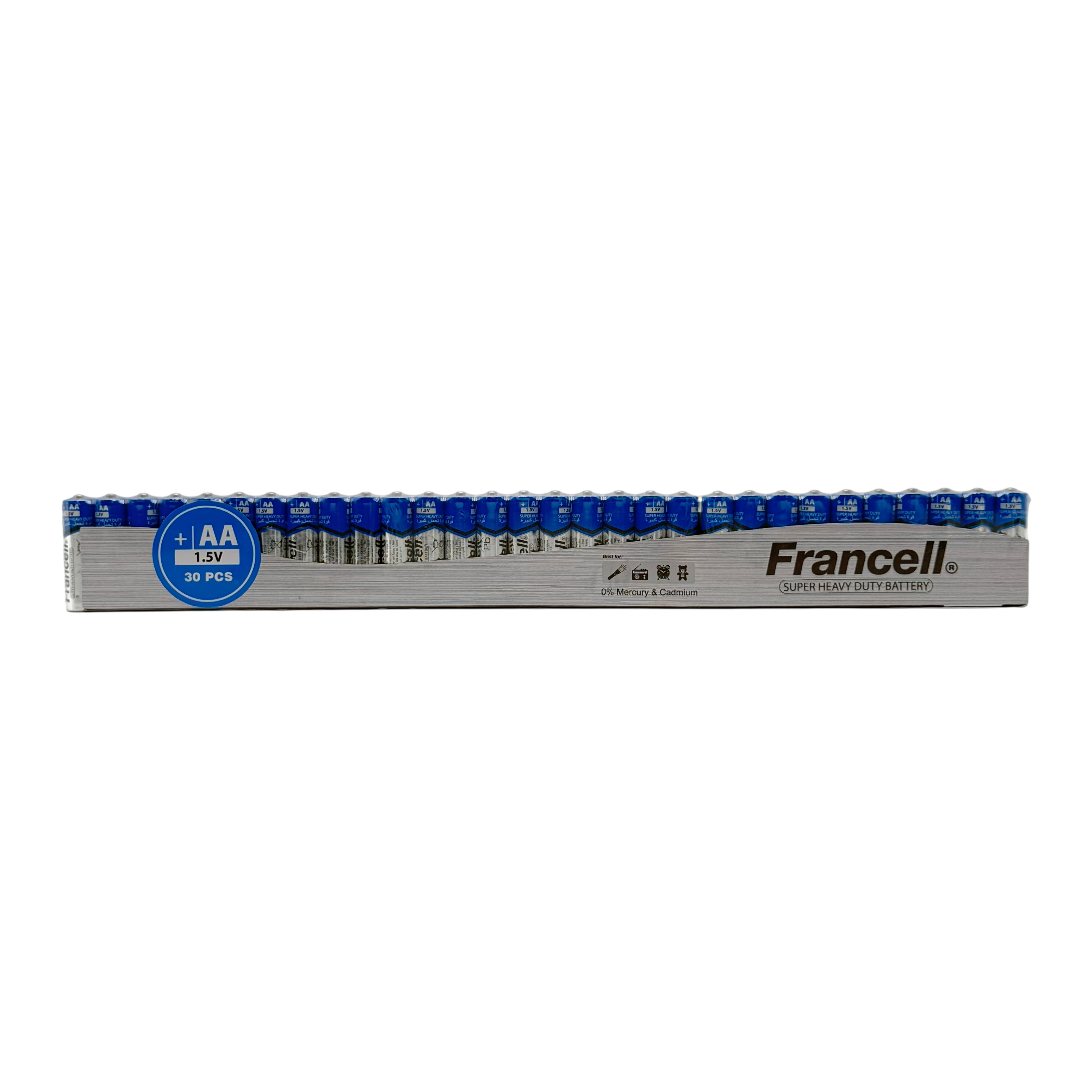 Francell Super Heavy Duty AA Battery 30 Pcs 12+