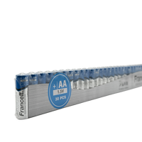Francell Super Heavy Duty AA Battery 30 Pcs 12+