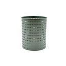 Utensil Holder Galvanized Steel Green 13.5x17 CM 1 Pcs