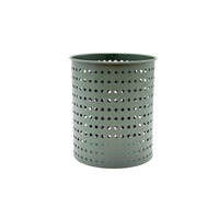 Utensil Holder Galvanized Steel Green 13.5x17 CM 1 Pcs